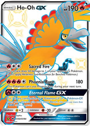 Ho-Oh GX (HIF:SV-SV50) (Holofoil)