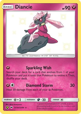 Diancie (HIF:SV-SV36) (Holofoil)