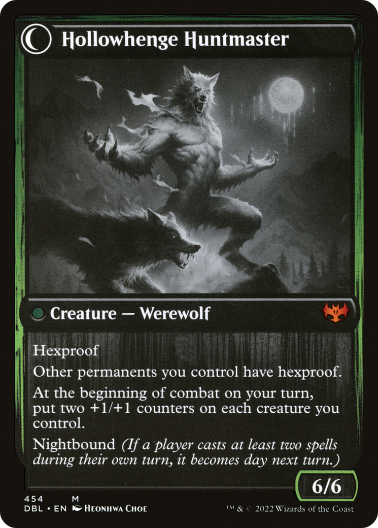 Avabruck Caretaker // Hollowhenge Huntmaster (DBL-454) (Foil)