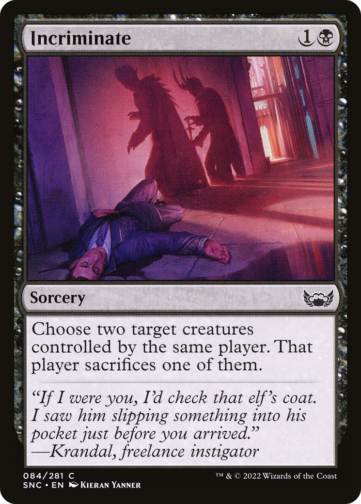Incriminate (SNC-084)