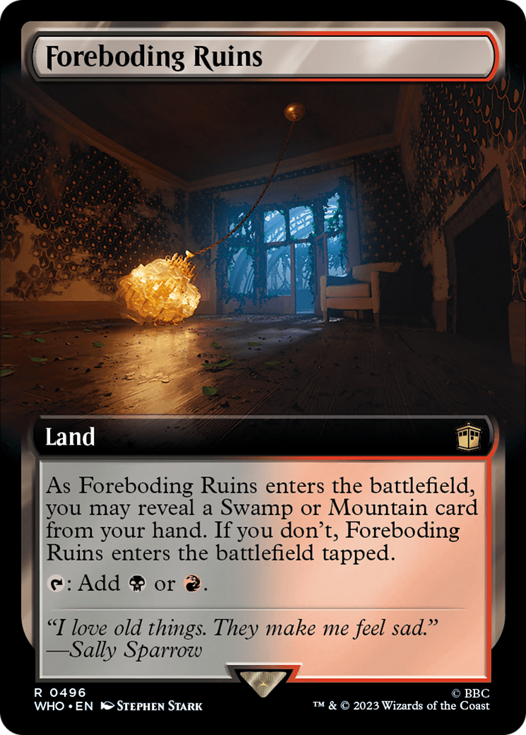 Foreboding Ruins (WHO-496) (Extended Art)
