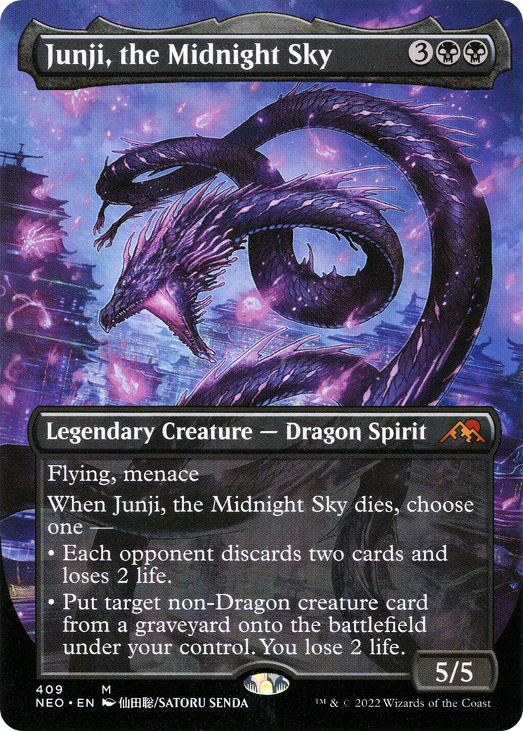 Junji, the Midnight Sky (NEO-409) (Borderless) (Foil)