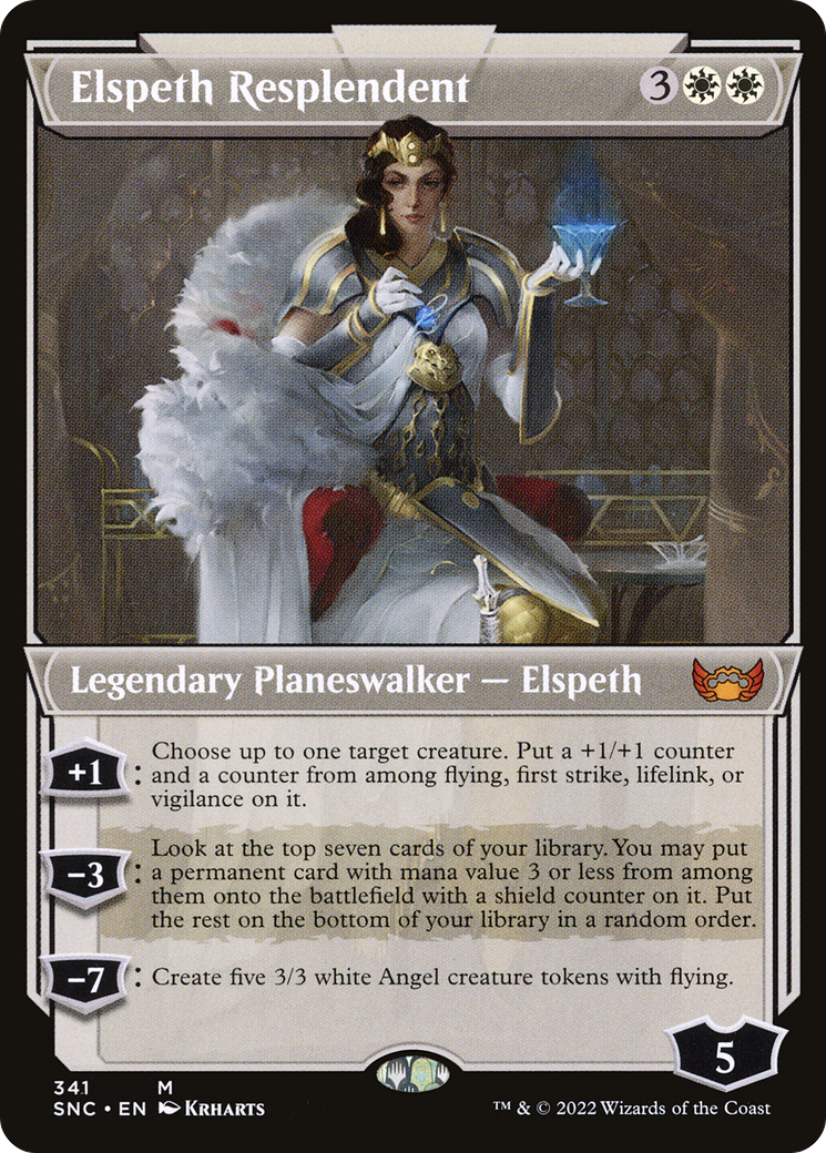Elspeth Resplendent (SNC-341) (Showcase) (Foil)