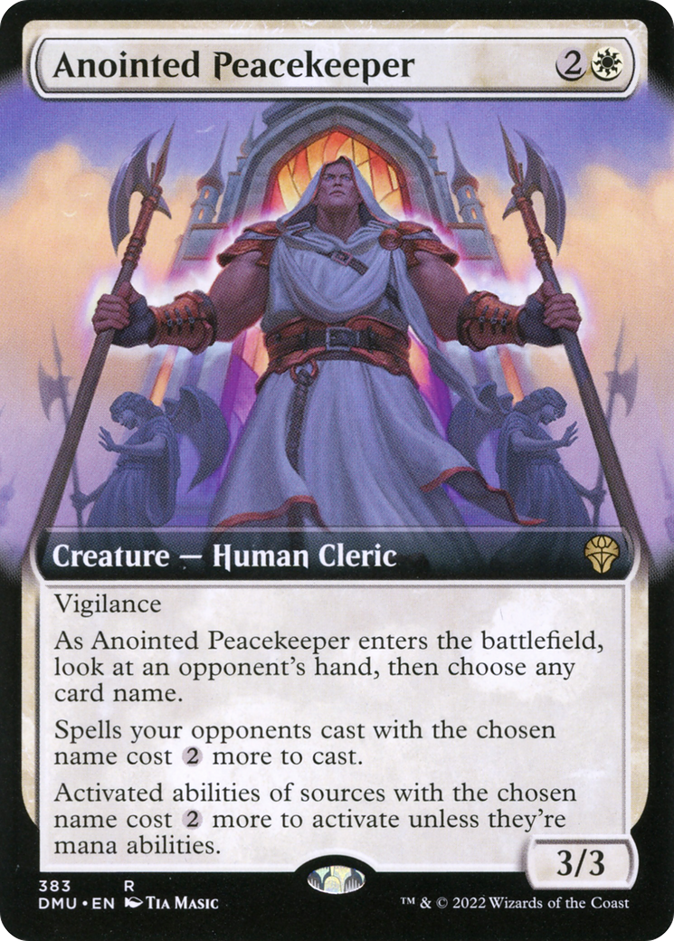 Anointed Peacekeeper (DMU-383) (Extended Art)