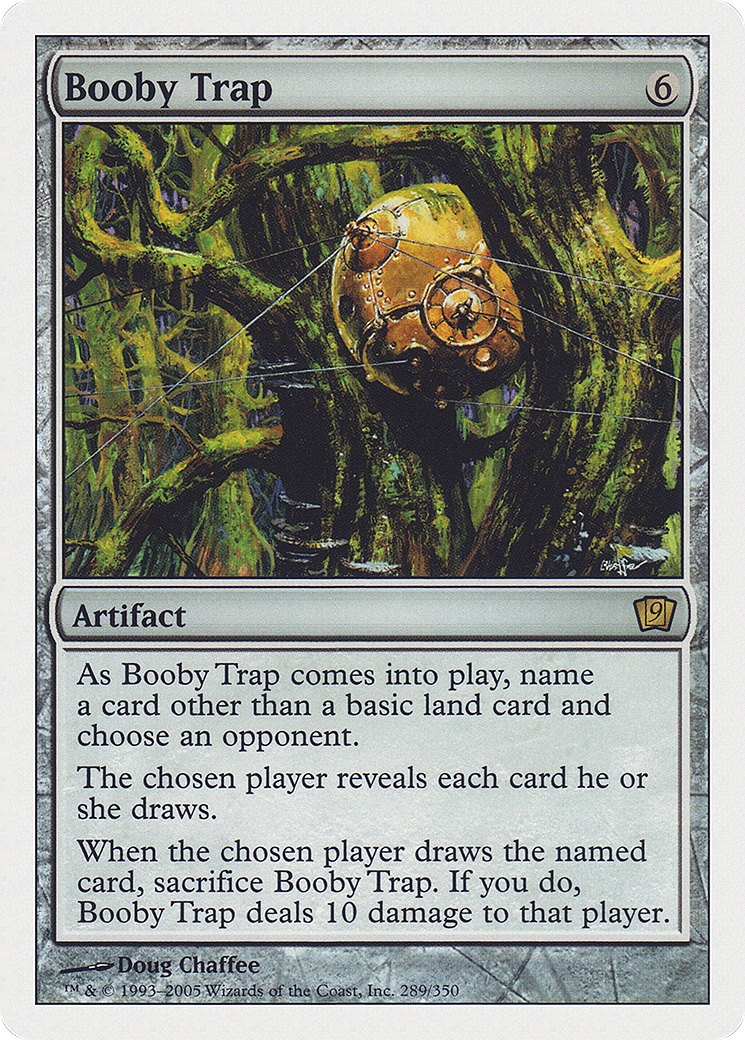 Booby Trap (9ED-289★) (Foil)