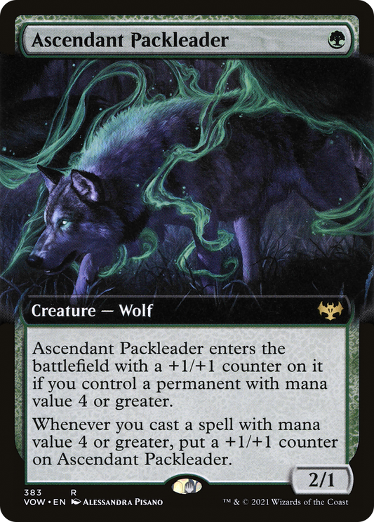 Ascendant Packleader (VOW-383) (Extended Art) (Foil)