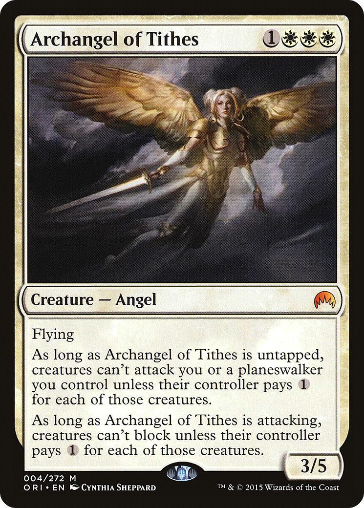 Archangel of Tithes (ORI-004) (Foil)