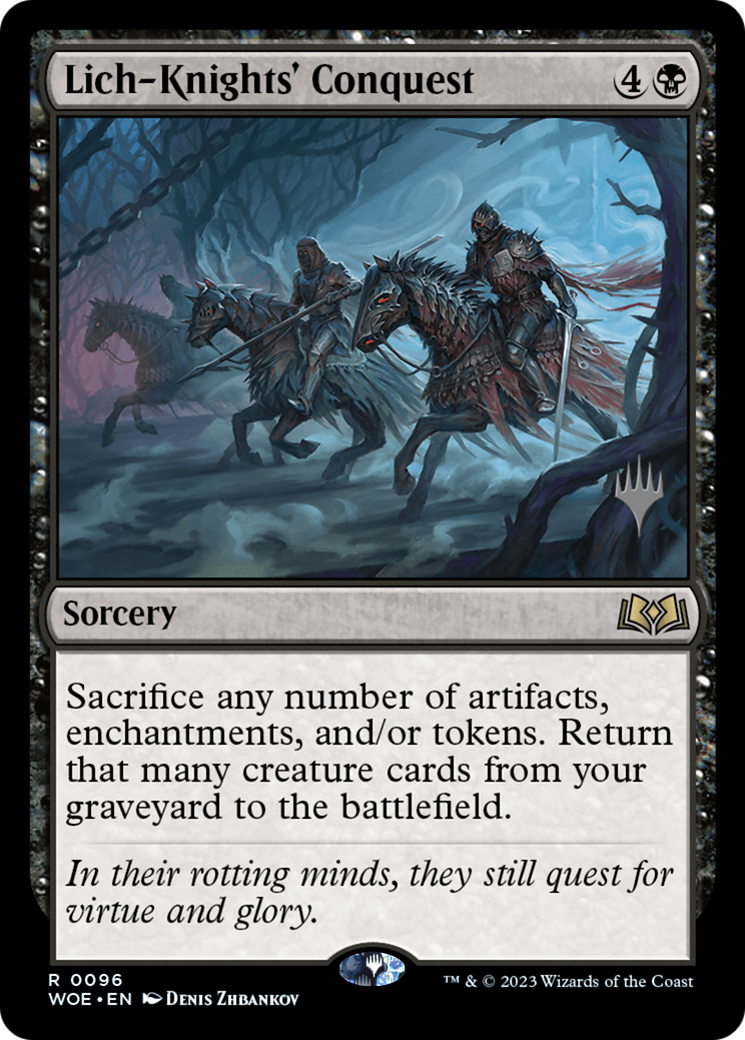 Lich-Knights' Conquest (PPWOE-96P) (Foil)