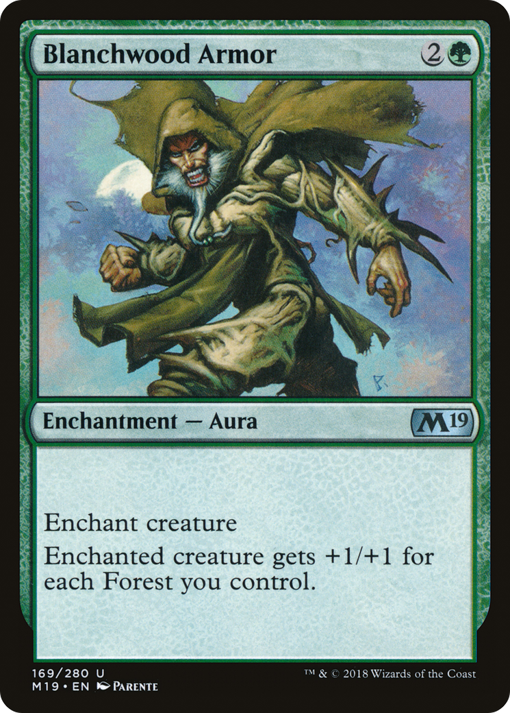 Blanchwood Armor (M19-169) (Foil)