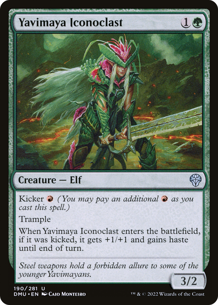 Yavimaya Iconoclast (DMU-190) (Foil)