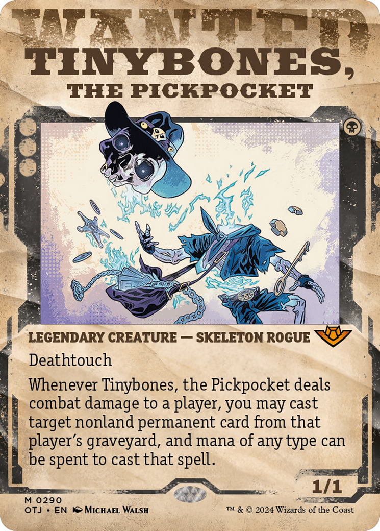 Tinybones, the Pickpocket (OTJ-290) (Showcase) (Borderless) (Foil)