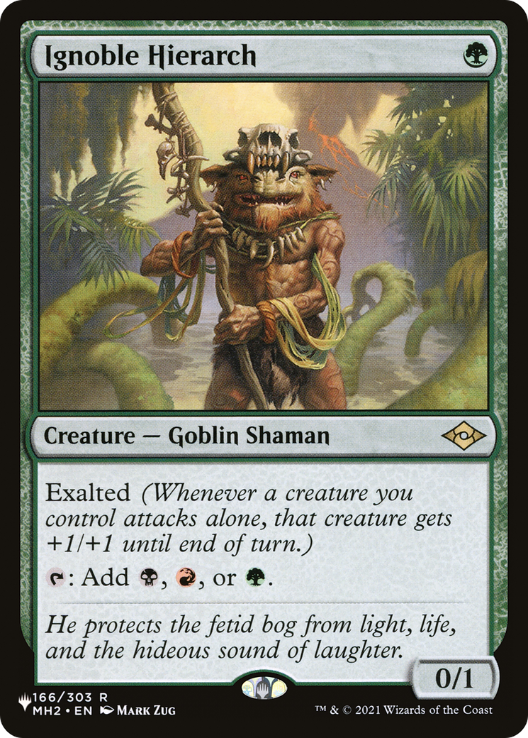 Ignoble Hierarch (LIST-MH2-166)