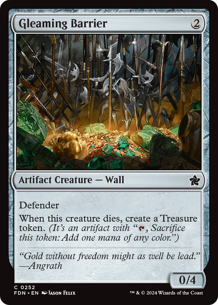 Gleaming Barrier (FDN-252)