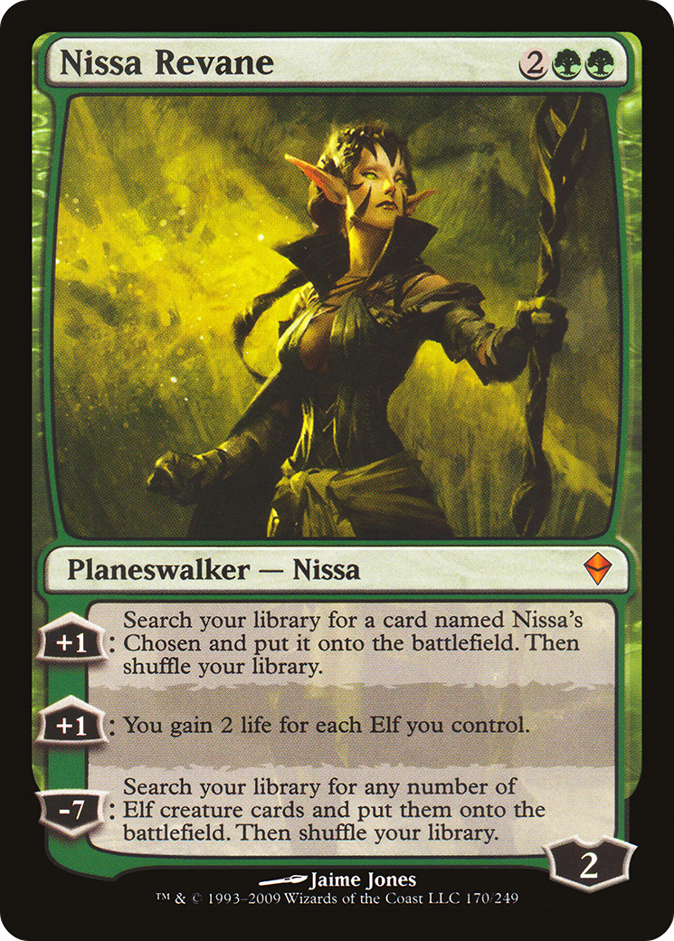 Nissa Revane (ZEN-170) (Foil)