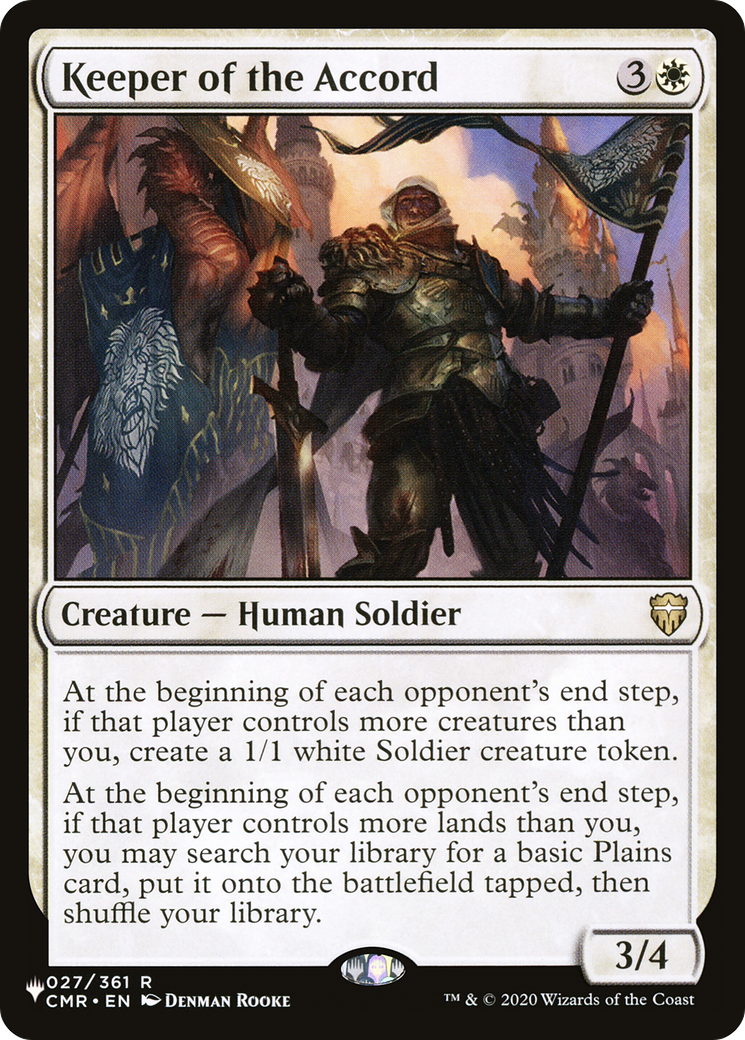 Keeper of the Accord (LIST-CMR-27)