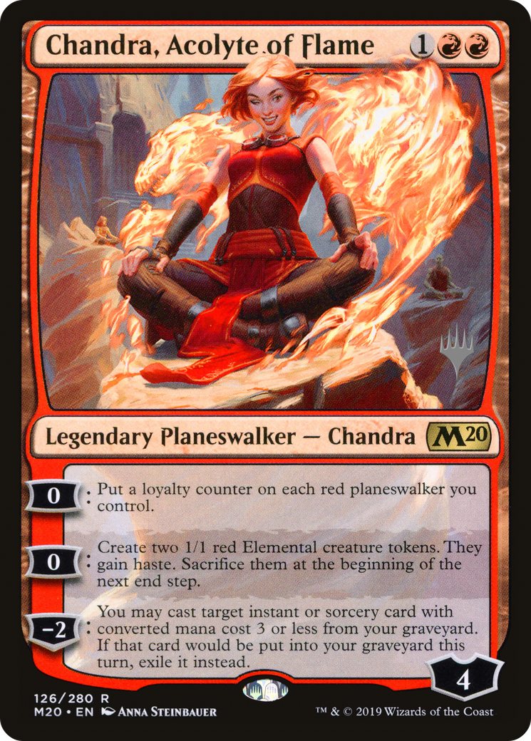 Chandra, Acolyte of Flame (PPM20-126P) (Foil)