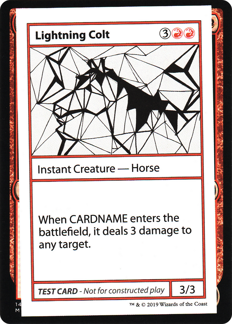 Lightning Colt (No PW Symbol) (CMB2-)