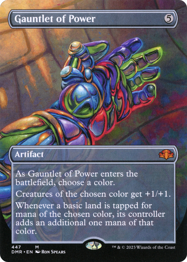 Gauntlet of Power (DMR-447) (Borderless)