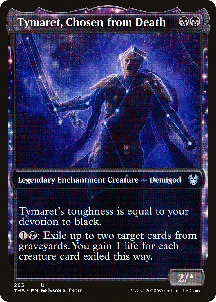 Tymaret, Chosen from Death (THB-263) (Showcase) (Foil)