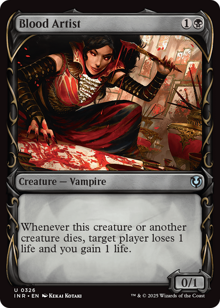 Blood Artist (INR-326) (Showcase) (Foil)