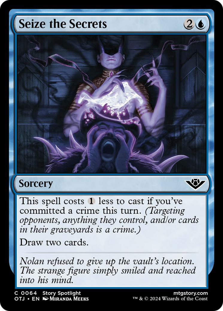 Seize the Secrets (OTJ-064)