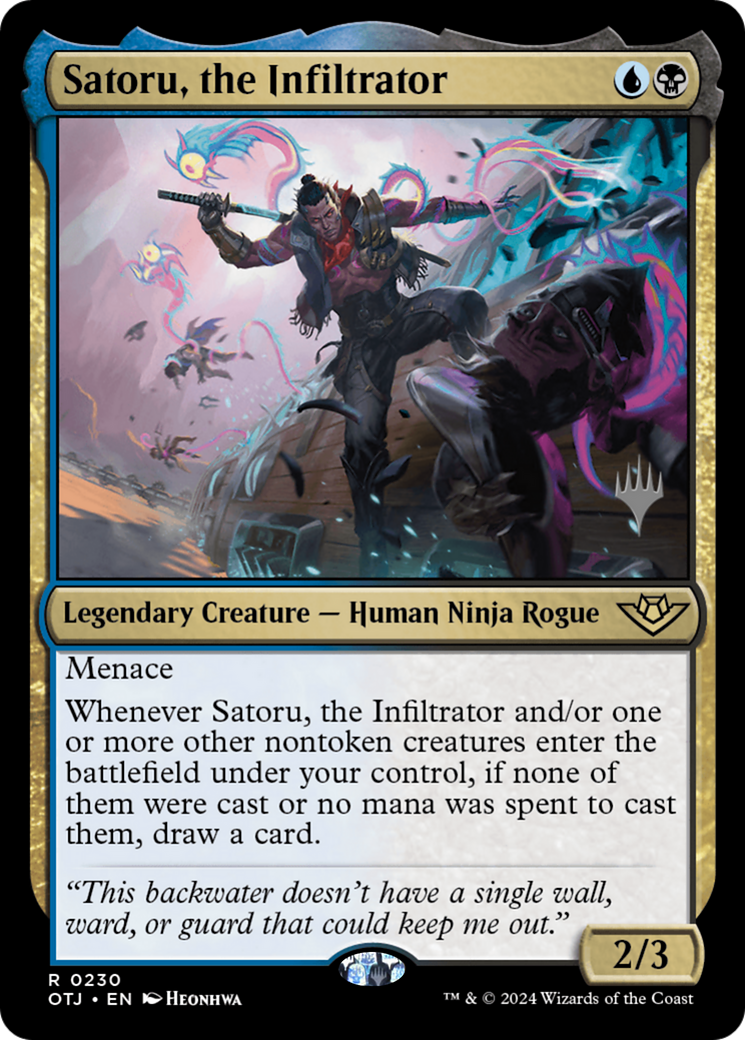 Satoru, the Infiltrator (PPOTJ-230P)