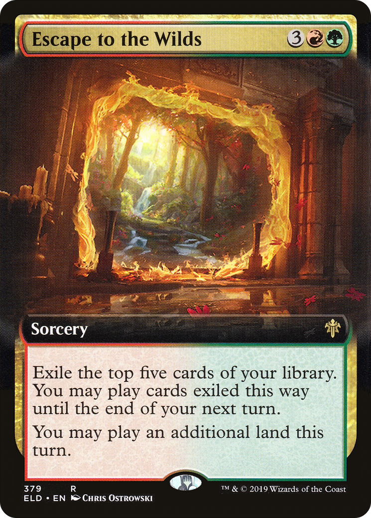 Escape to the Wilds (ELD-379) (Extended Art)