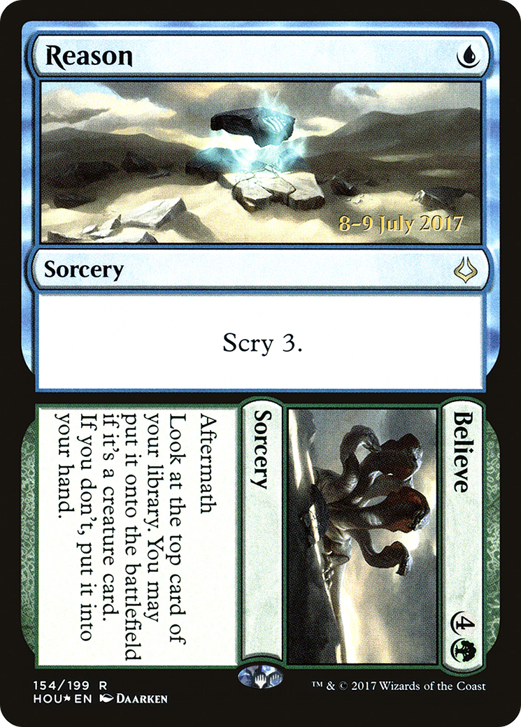 Reason // Believe (PRE-154S) (Foil)