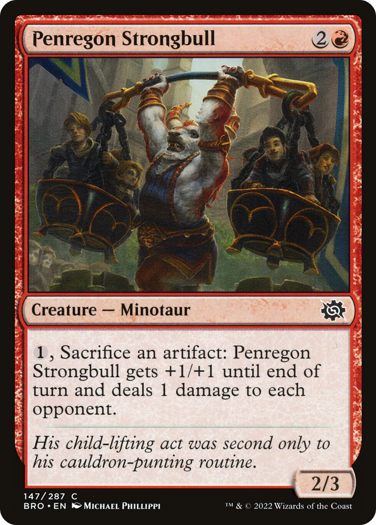 Penregon Strongbull (BRO-147) (Foil)