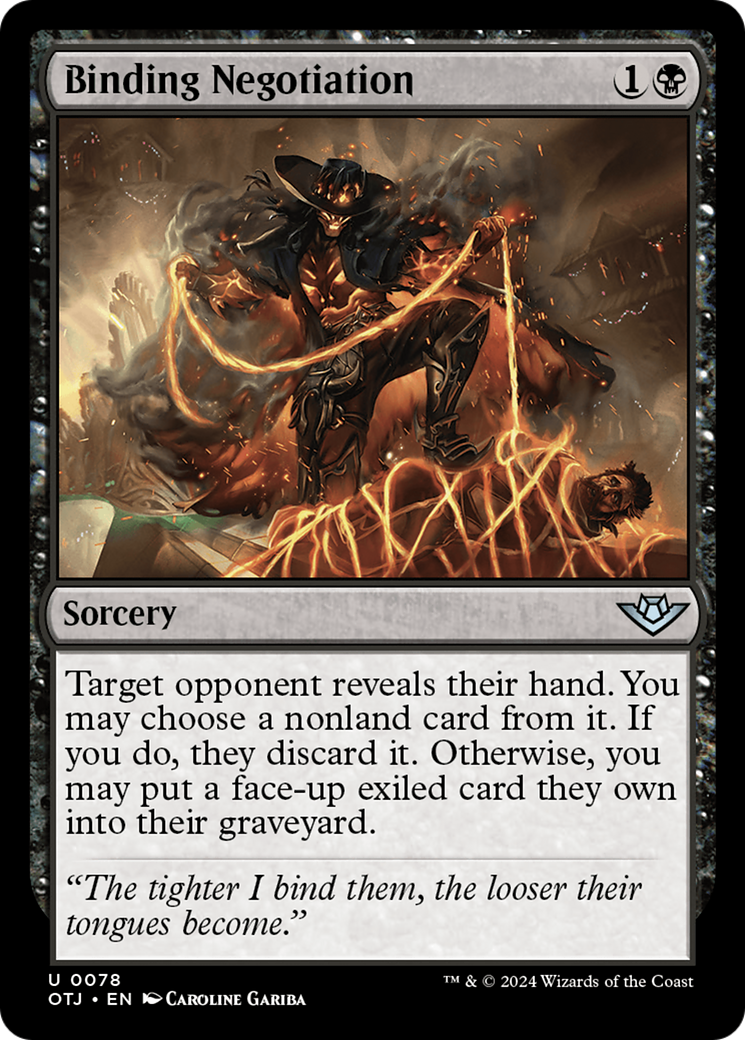 Binding Negotiation (OTJ-078)