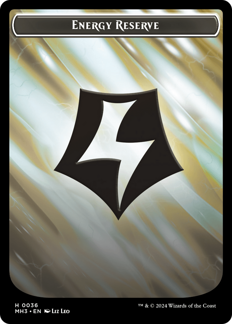 Cat // Energy Reserve Double-Sided Token (MH3-4 // 36)
