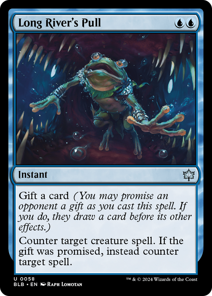 Long River's Pull (BLB-058) (Foil)