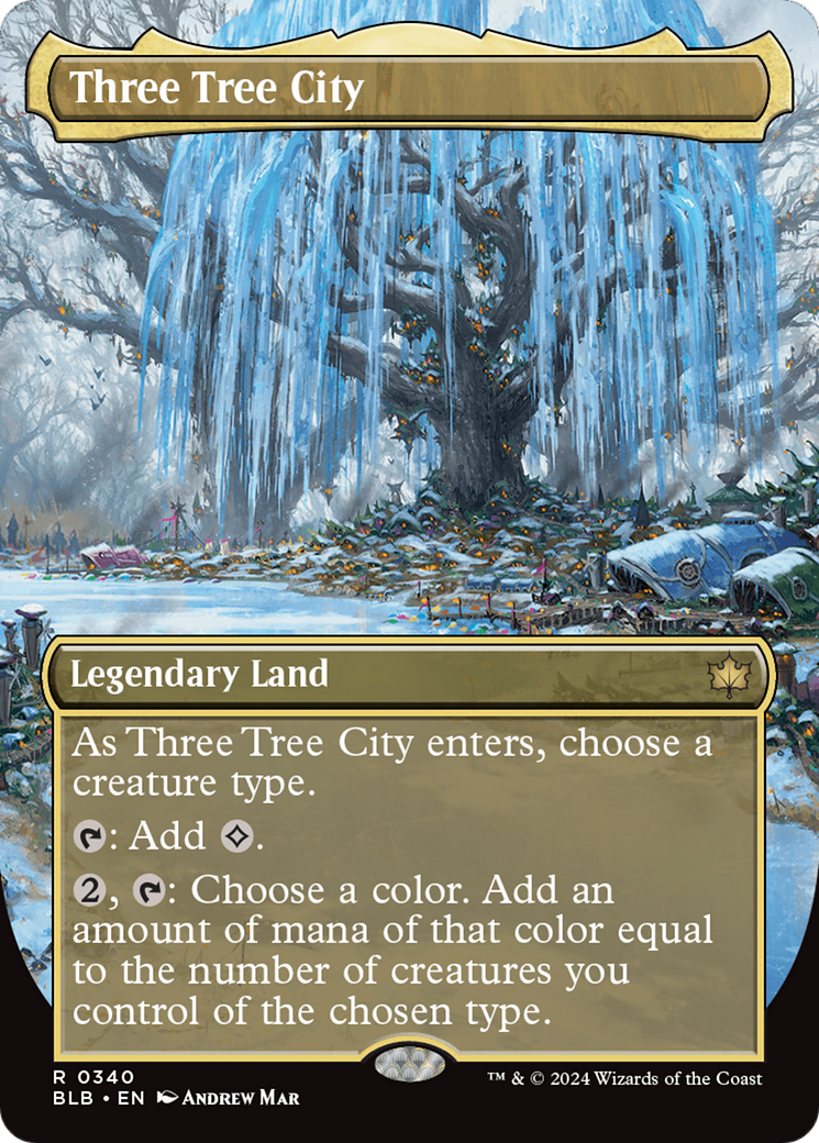 Three Tree City (BLB-340) (Borderless)