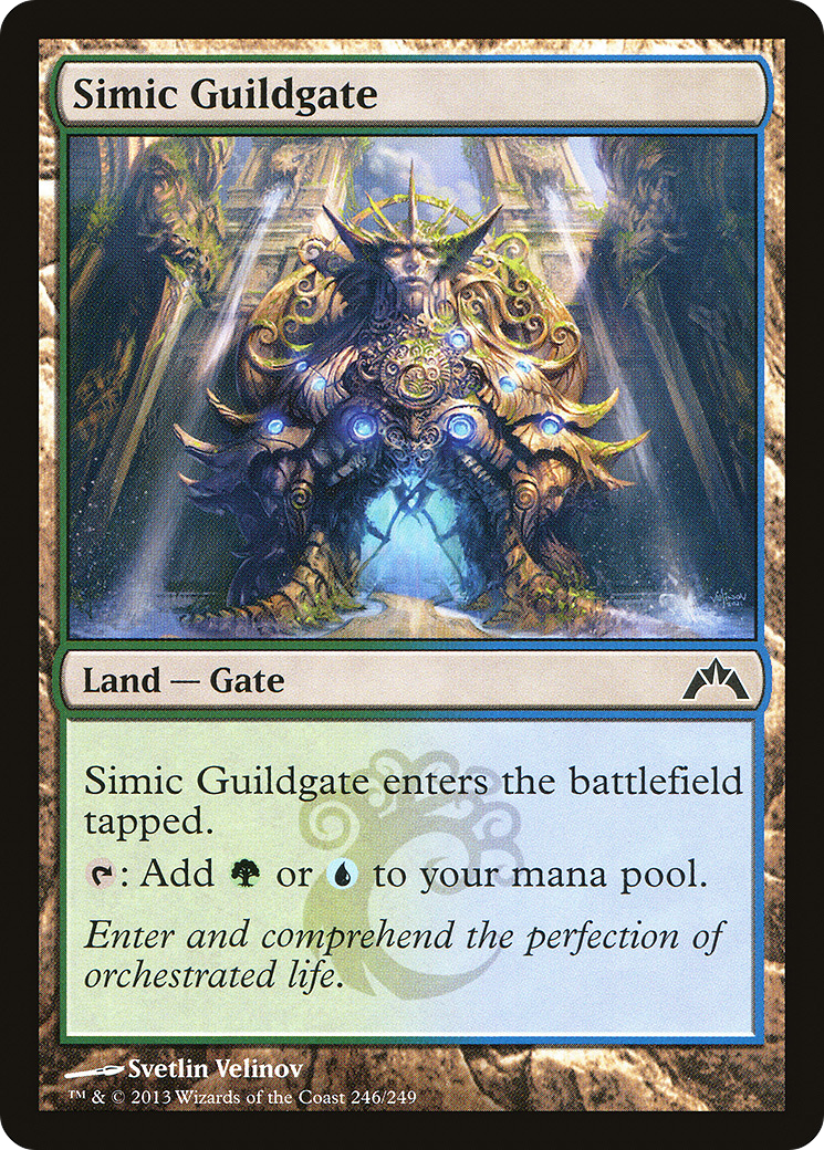 Simic Guildgate (GTC-246) (Foil)