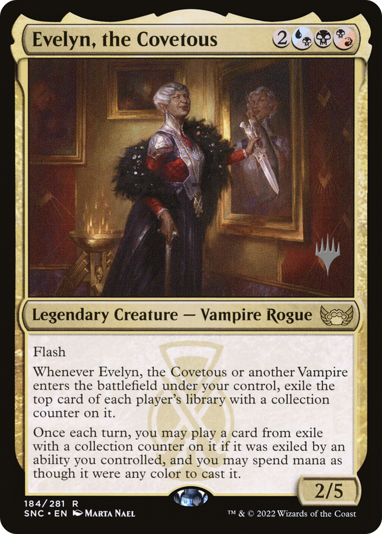 Evelyn, the Covetous (PPSNC-184P) (Foil)