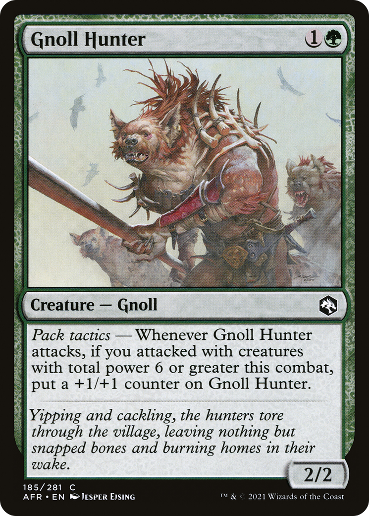 Gnoll Hunter (AFR-185) (Foil)