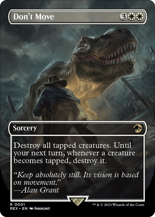 Don't Move (REX-001) (Borderless)