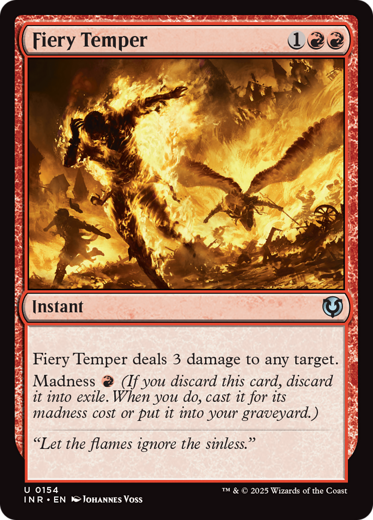 Fiery Temper (INR-154) (Foil)