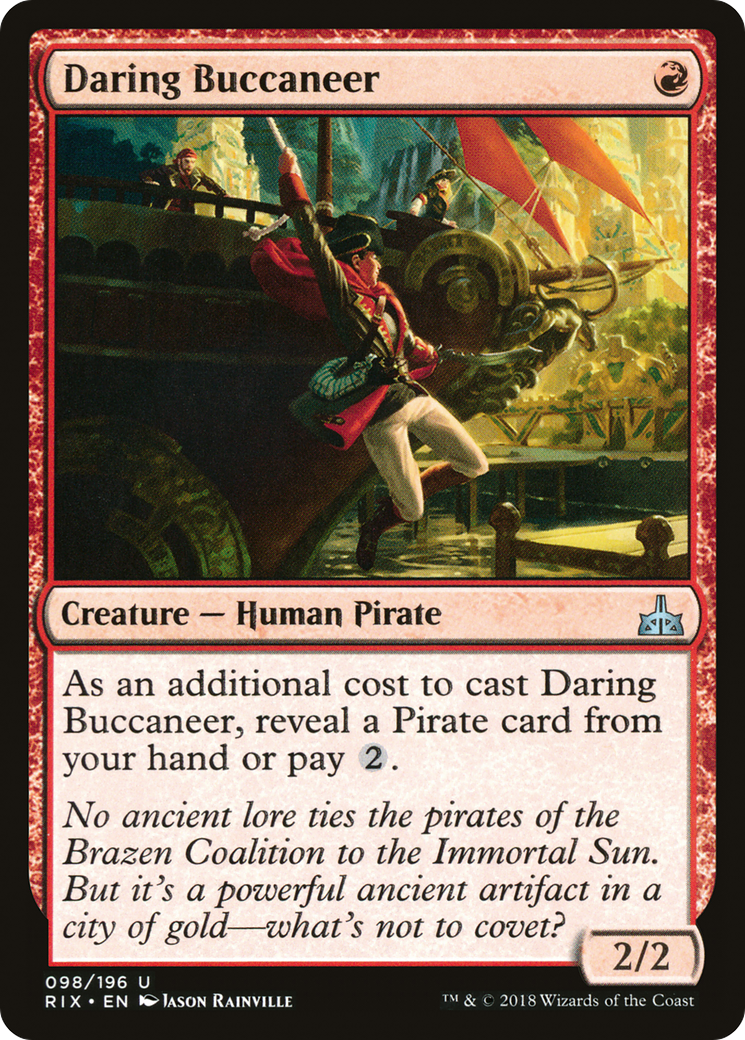 Daring Buccaneer (RIX-098) (Foil)