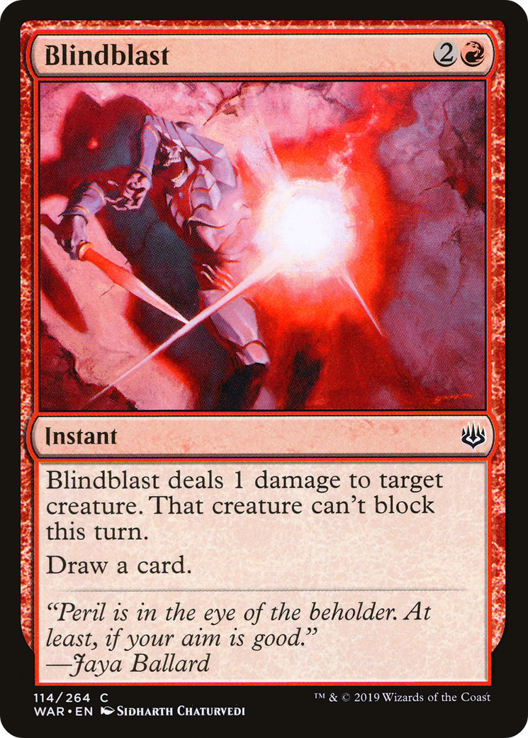 Blindblast (WAR-114) (Foil)