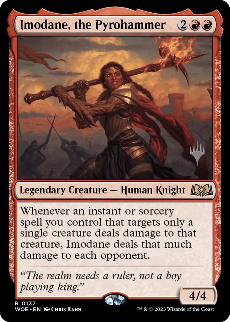 Imodane, the Pyrohammer (PPWOE-137P) (Foil)
