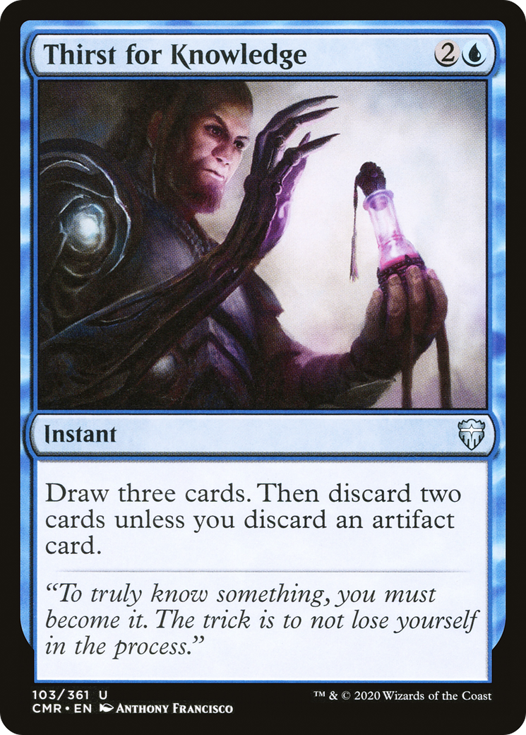 Thirst for Knowledge (CMR-103) (Foil)