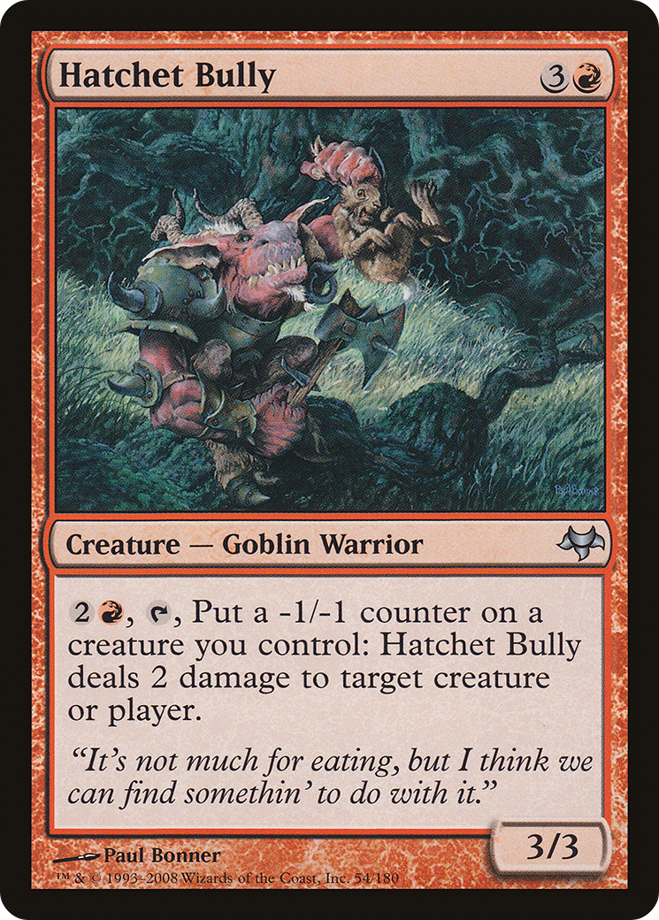 Hatchet Bully (EVE-054) (Foil)