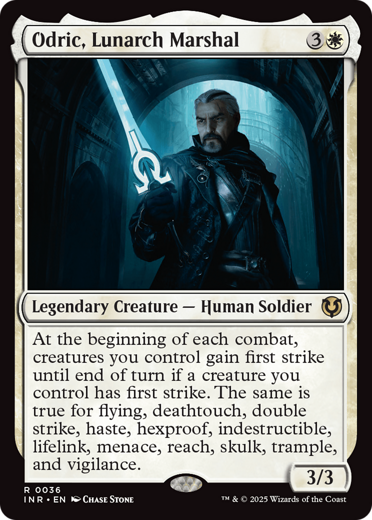 Odric, Lunarch Marshal (INR-036) (Foil)