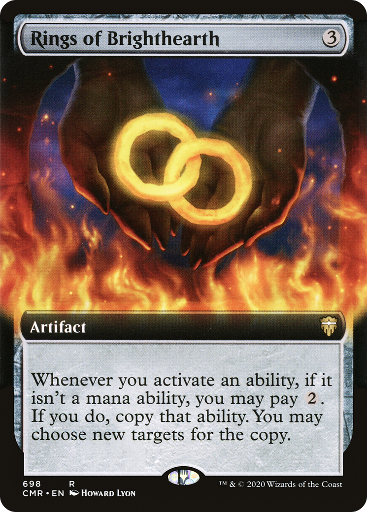 Rings of Brighthearth (CMR-698) (Extended Art) (Foil)