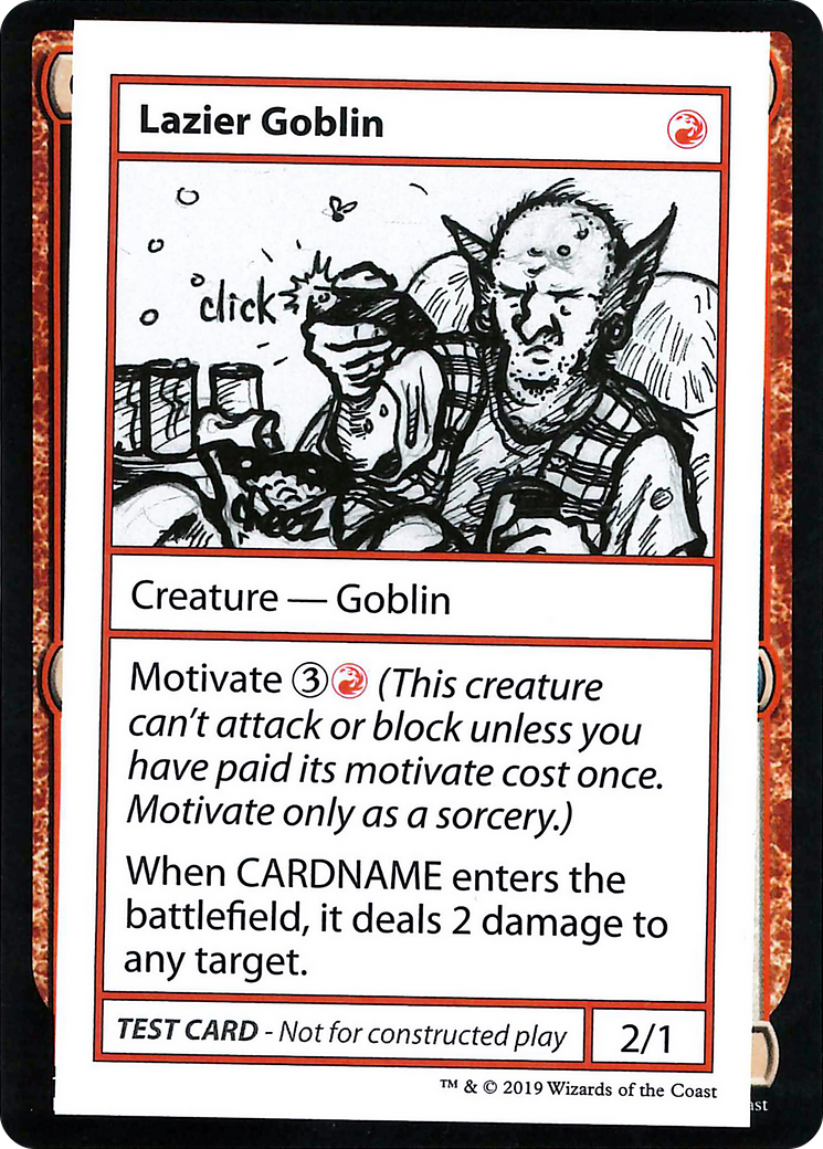 Lazier Goblin (No PW Symbol) (CMB2-)