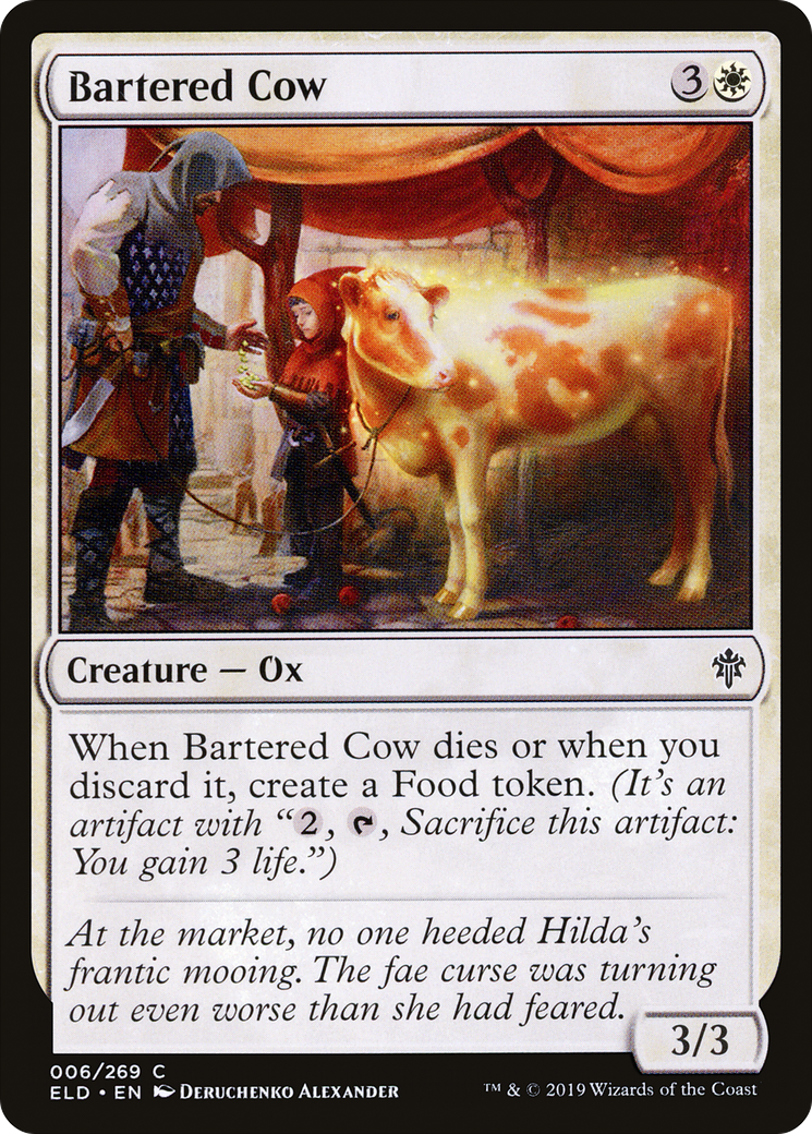 Bartered Cow (ELD-006) (Foil)