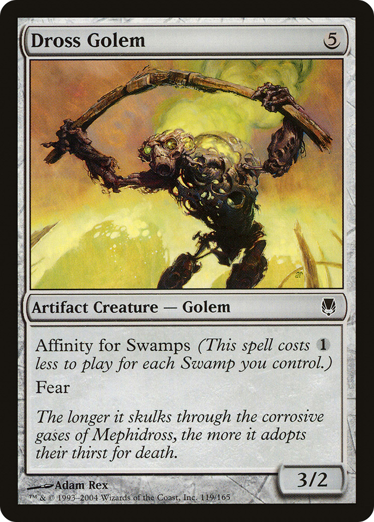 Dross Golem (DST-119) (Foil)