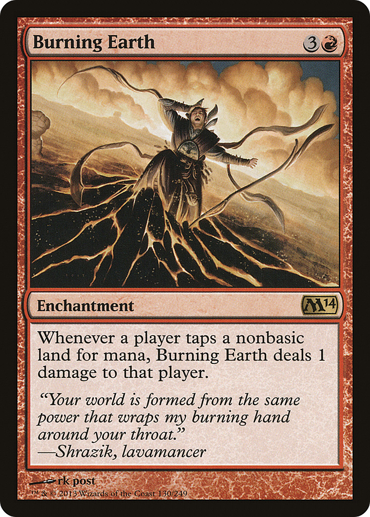 Burning Earth (M14-130)