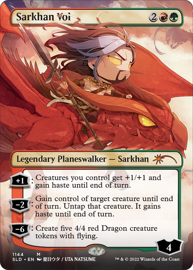 Sarkhan Vol (SLD-1144) (Borderless) (Foil)